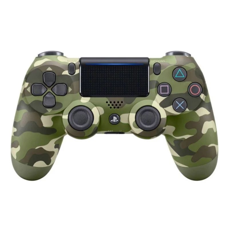 Controle Sem Fio Compatível Com Play4 Ps4 Playstation 4 / Slim / Pro / PC E Smart Tvs Samsung Cor Verde Camuflado Controle Sem Fio Compatível Com Play4 Ps4 Playstation 4 / Slim / Pro / PC E Smart Tvs Samsung Cor Verde Camuflado