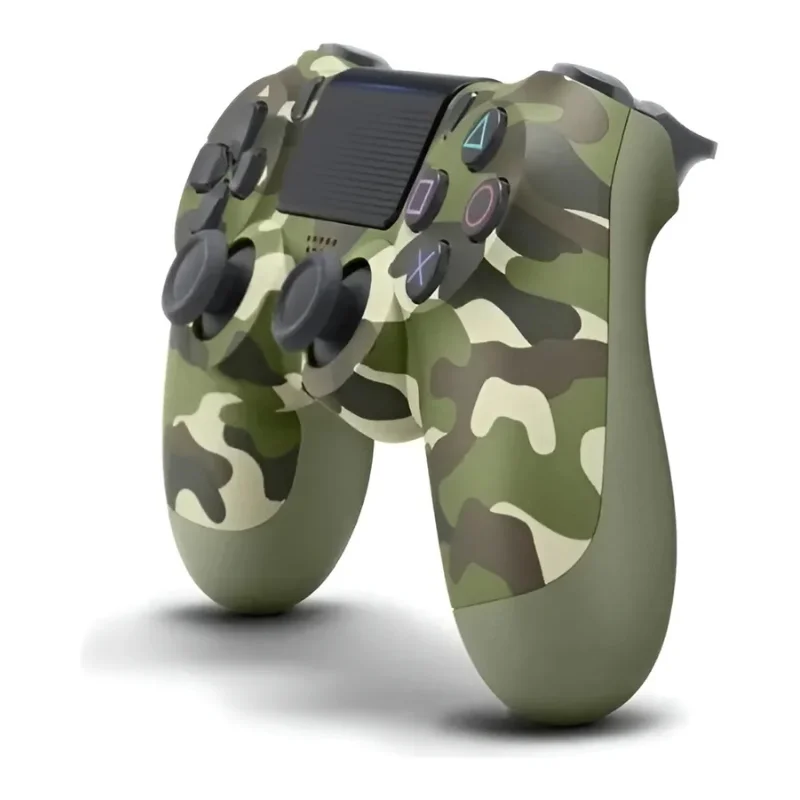 Controle Sem Fio Compatível Com Play4 Ps4 Playstation 4 / Slim / Pro / PC E Smart Tvs Samsung Cor Verde Camuflado Controle Sem Fio Compatível Com Play4 Ps4 Playstation 4 / Slim / Pro / PC E Smart Tvs Samsung Cor Verde Camuflado