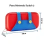 Case Nintendo Switch 2 Mario Bolsa Mão + 2 Película De Vidro