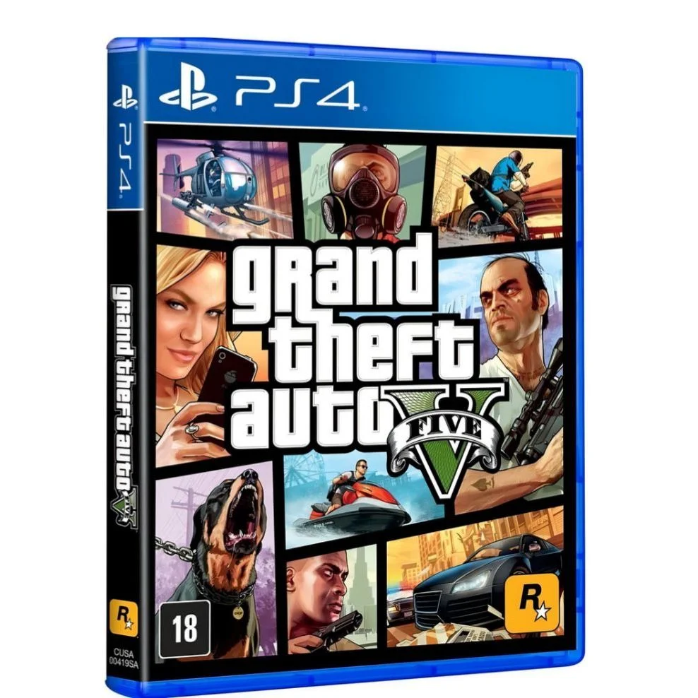 Grand Theft Auto V Standard Edition Ps4 Físico Grand Theft Auto V Standard Edition Ps4 Físico
