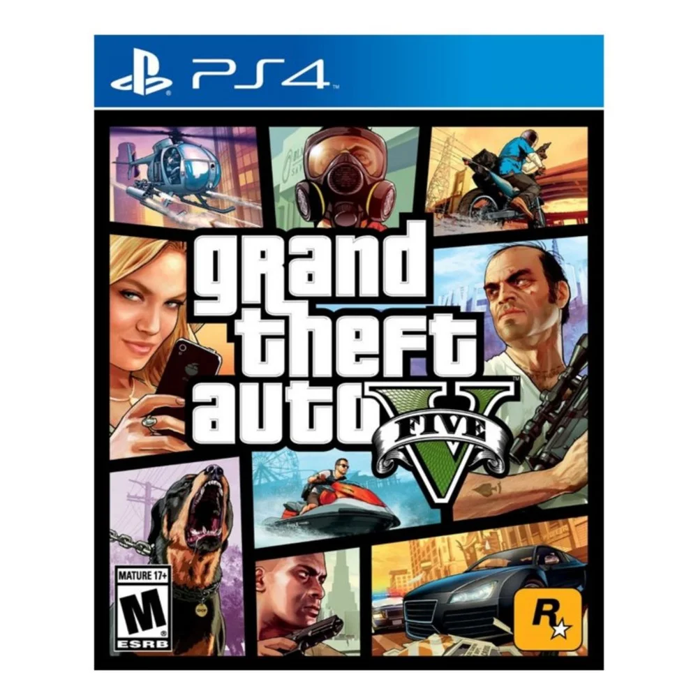 Grand Theft Auto V Standard Edition Ps4 Físico Grand Theft Auto V Standard Edition Ps4 Físico