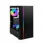 Gabinete Mid Tower Compatível Atx/m-atx 3 Ventoinhas RGB Controladora