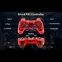 Controle Compatível Com Ps2 Doubleshock 2 Transparente