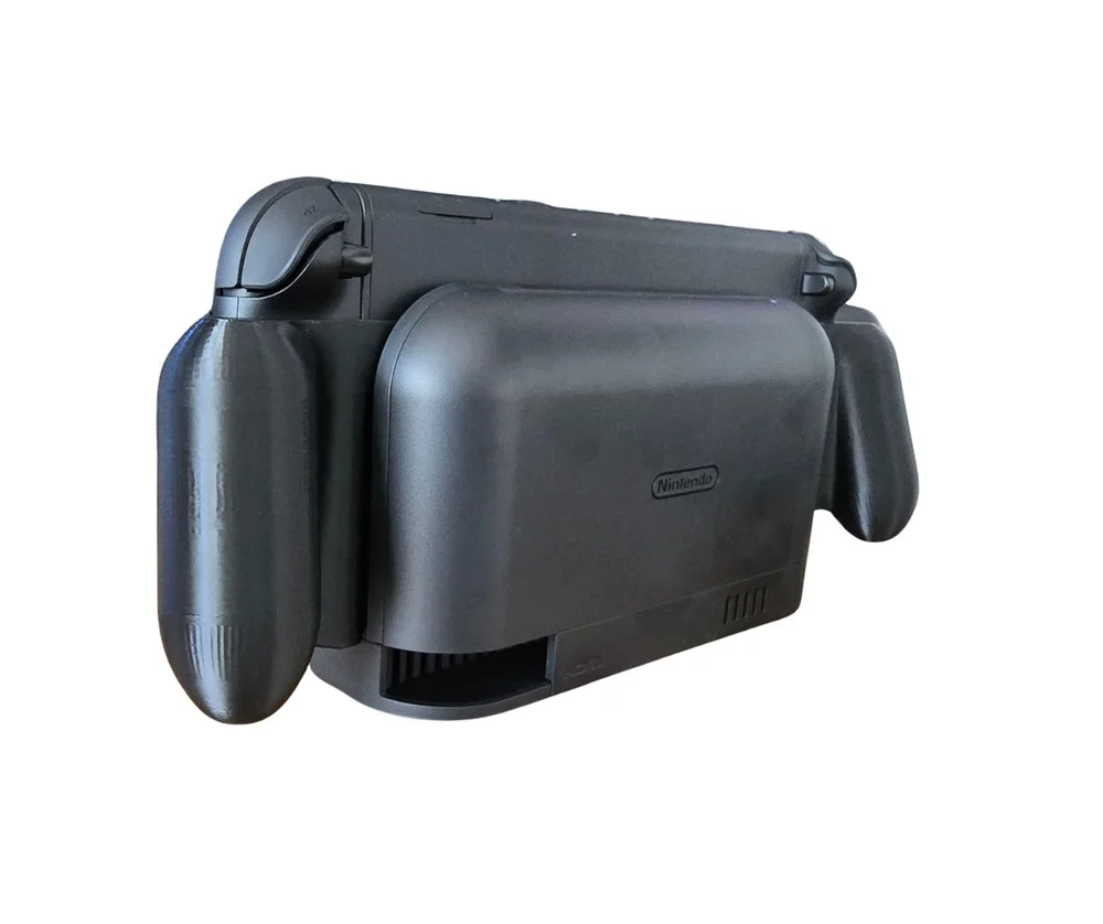 Grip 3d Ergonômico Compatível Com Nintendo Switch 2 Pegada Confortável Estável Ótimo Custo Benefício