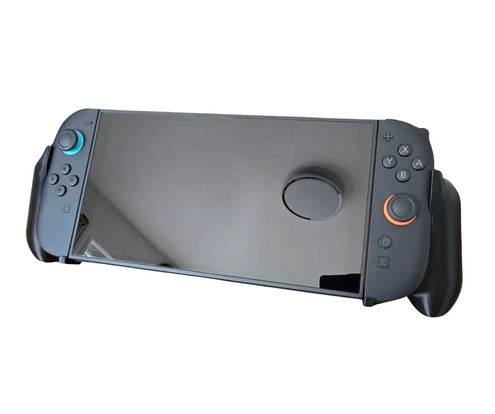 Grip 3d Ergonômico Compatível Com Nintendo Switch 2 Pegada Confortável Estável Ótimo Custo Benefício