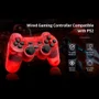 Controle Compatível Com Ps2 Doubleshock  Transparente