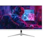 Monitor Gamer, 23.8 Pol, Full Hd, Ips, 100hz, 1ms, Hdr, Freesync, HDMI/vga, Branco