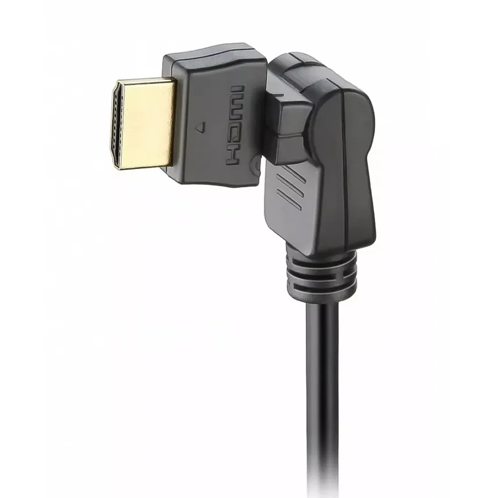 Cabo HDMI Articulado 360 Graus 1,8 Metros Elgin 46rchdmi3601 Cabo HDMI Articulado 360 Graus 1,8 Metros Elgin 46rchdmi3601