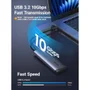 Gabinete Externo SSD M.2 Nvme Ugreen Usb3.2 10gbps Cabo Usbc