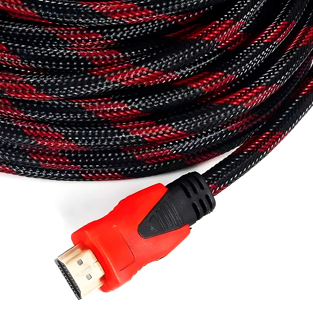 Cabo HDMI Para HDMI 10 Metros Blindado, Knup Kp-h5003 10mt Cabo HDMI Para HDMI 10 Metros Blindado, Knup Kp-h5003 10mt