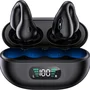 Fone De Ouvido Bluetooth Condução Óssea À Prova D'água Para Esportivo Academia Aptidão De Condução Óssea Adequada Para Corrida