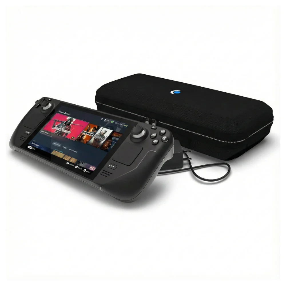 Valve Steam Deck Console Portátil 64gb Emmc Ram 16gb LpDDR5 Slot Microsd - Preto Valve Steam Deck Console Portátil 64gb Emmc Ram 16gb LpDDR5 Slot Microsd - Preto