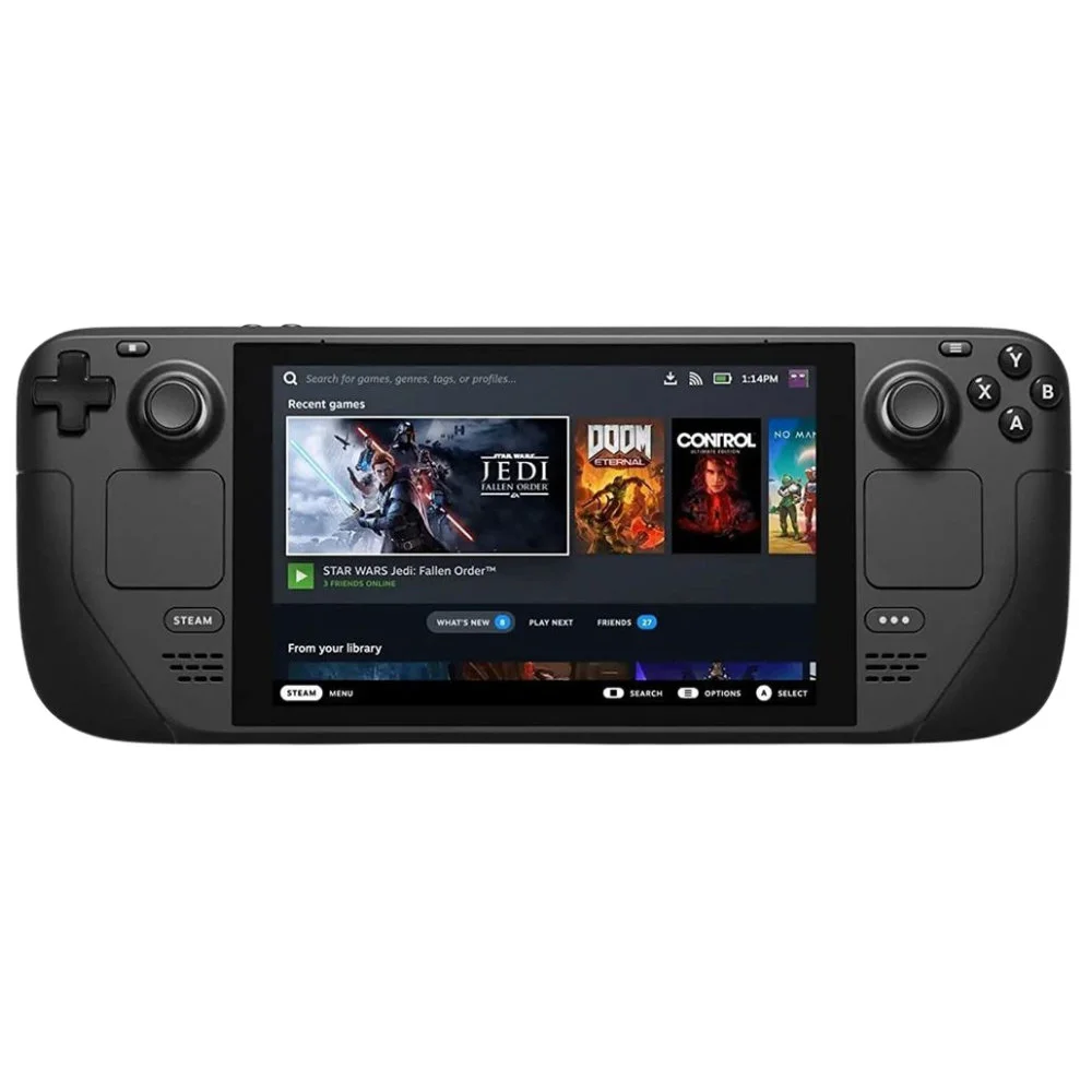 Valve Steam Deck Console Portátil 64gb Emmc Ram 16gb LpDDR5 Slot Microsd - Preto Valve Steam Deck Console Portátil 64gb Emmc Ram 16gb LpDDR5 Slot Microsd - Preto