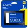 SSD Adata Ultimate Su650 1TB, Sata Iii 6gb/s, 2,5", Leitura Até 520mb/s, Gravação Até 450mb/s - Asu650ss-1tt-r