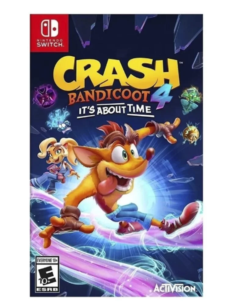 Jogo Crash Bandicoot 4 Its About Time Nintendo Switch Jogo Crash Bandicoot 4 Its About Time Nintendo Switch