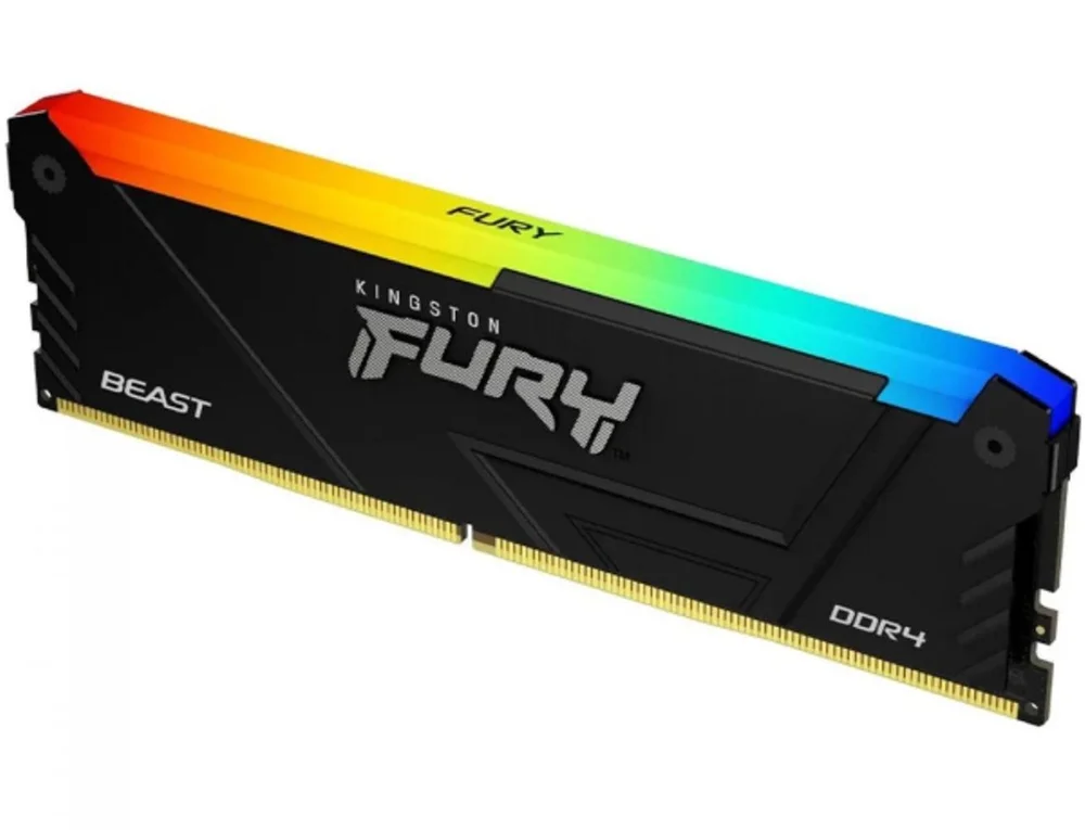 Memória Gamer PC Computador Kingston Fury Beast 32gb 3200mhz Ddr4 RGB Memória Gamer PC Computador Kingston Fury Beast 32gb 3200mhz Ddr4 RGB