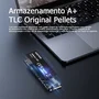NVME M.2 PCIe 3.0 SSD 2280 Gen3x4 512GB Disco Rígido Interno de Estado Sólido de Alta Velocidade para Portátil e Computador de Secretária KOOTION