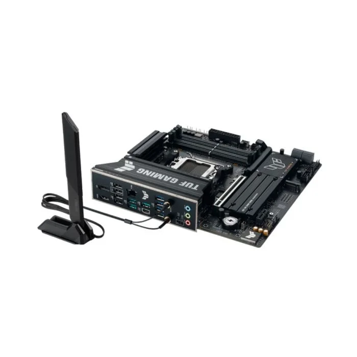 Placa Mãe Asus Tuf Gaming B850m-plus Wifi7 Am5 4xDDR5 Amd B850 Matx - 90mb1mu0-m0eay0 Placa Mãe Asus Tuf Gaming B850m-plus Wifi7 Am5 4xDDR5 Amd B850 Matx - 90mb1mu0-m0eay0