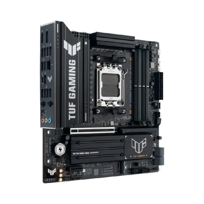 Placa Mãe Asus Tuf Gaming B850m-plus Wifi7 Am5 4xDDR5 Amd B850 Matx - 90mb1mu0-m0eay0 Placa Mãe Asus Tuf Gaming B850m-plus Wifi7 Am5 4xDDR5 Amd B850 Matx - 90mb1mu0-m0eay0
