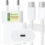 Carregador Usb-c Turbo Para Iphone 15, 15 Pro, 15 Pro Max, Iphone 16, 16 Pro, 16 Pro Max, Compativel C/samsung Galaxy, Ios/android, Super Rapido,