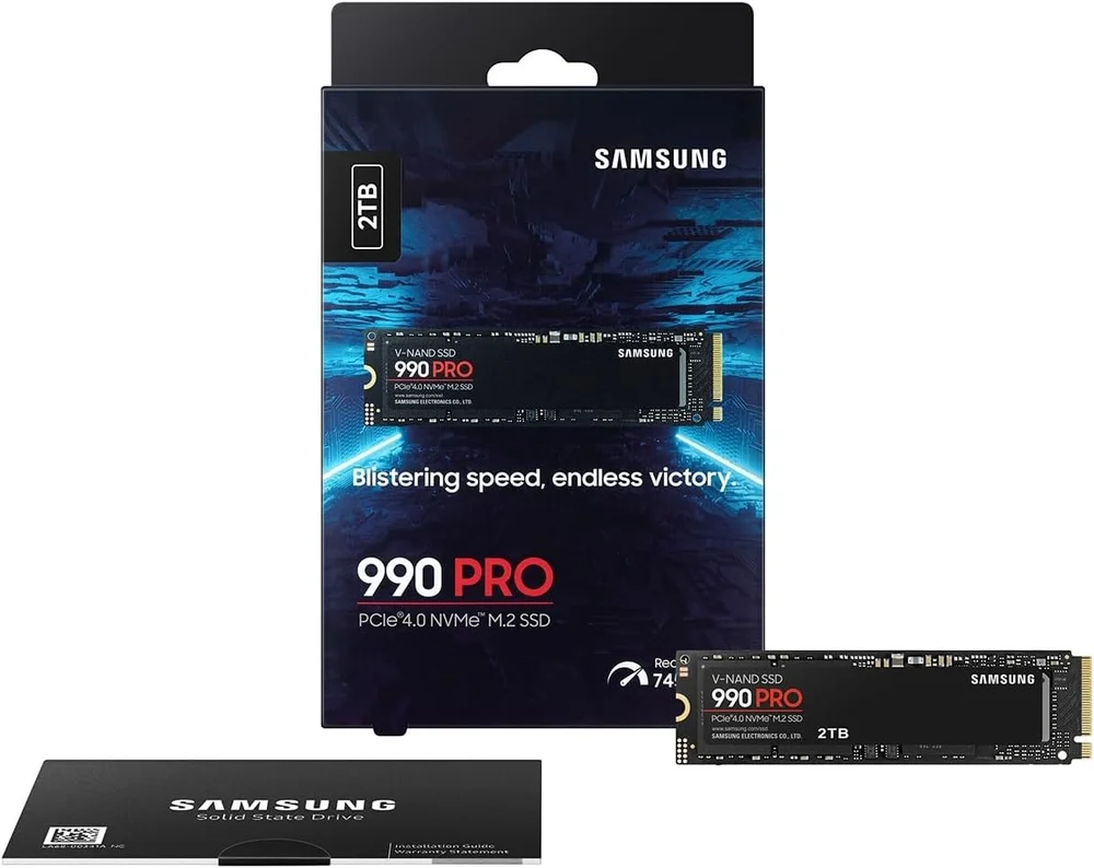 内蔵型SSD Samsung 990 PRO 2TB M.2 SSD Produtos com até 15 OFF no PIX KaBuM