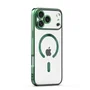 Capa Capinha Case Slim Magsafe Para Iphone 17 Pro Max Cor:verde-escuro